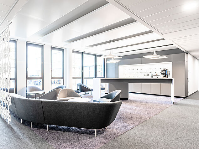Lounge und Küche